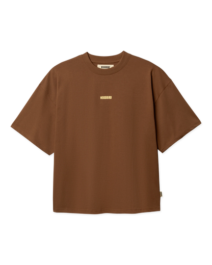 WoodBird WBBeam Lion Tee Mid Brown Vista Retro - Raf Sneakers Trieste