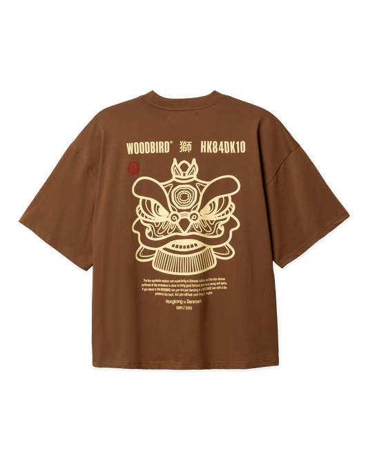 WBBeam Lion Tee Mid Brown