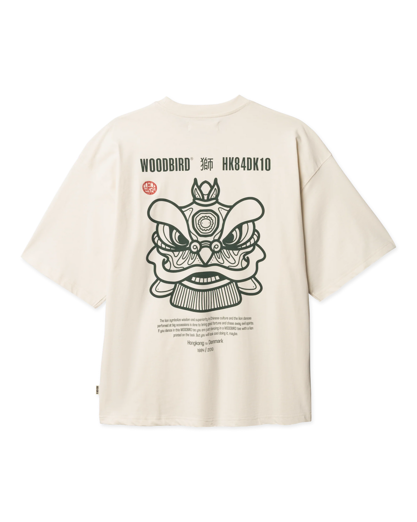 WBBeam Lion Tee Off White