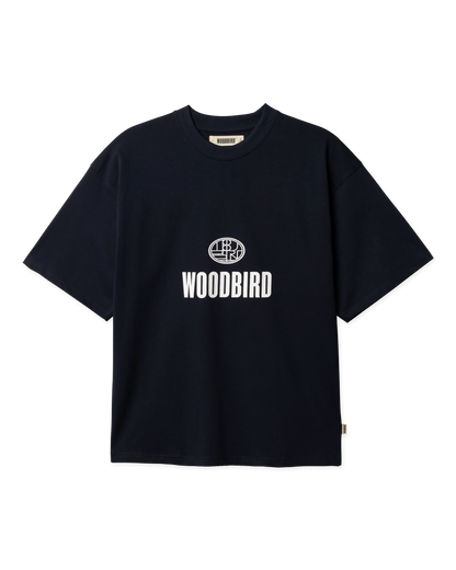 WoodBird WBBeam Nine Tee Dark Navy - T-Shirt Streetwear | Raf Sneakers Trieste