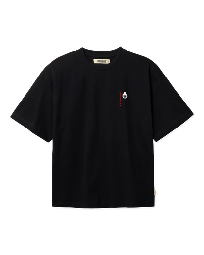 WoodBird WBBeam Suma Tee Black Vista Retro - Raf Sneakers Trieste