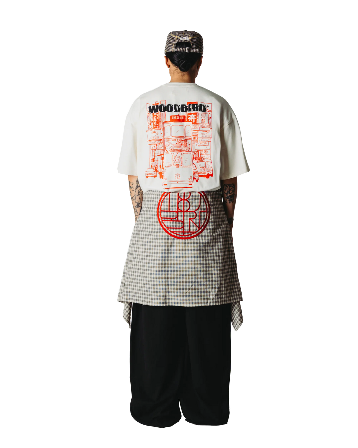 WBBeam Tram Tee Offwhite vista retro - Raf Sneakers Trieste