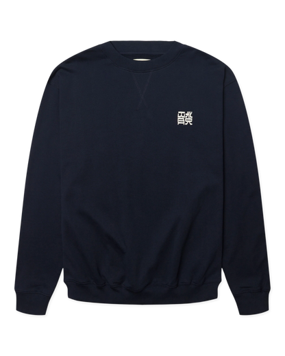 WBCane HK Crew Dark Navy dettaglio - Raf Sneakers Trieste