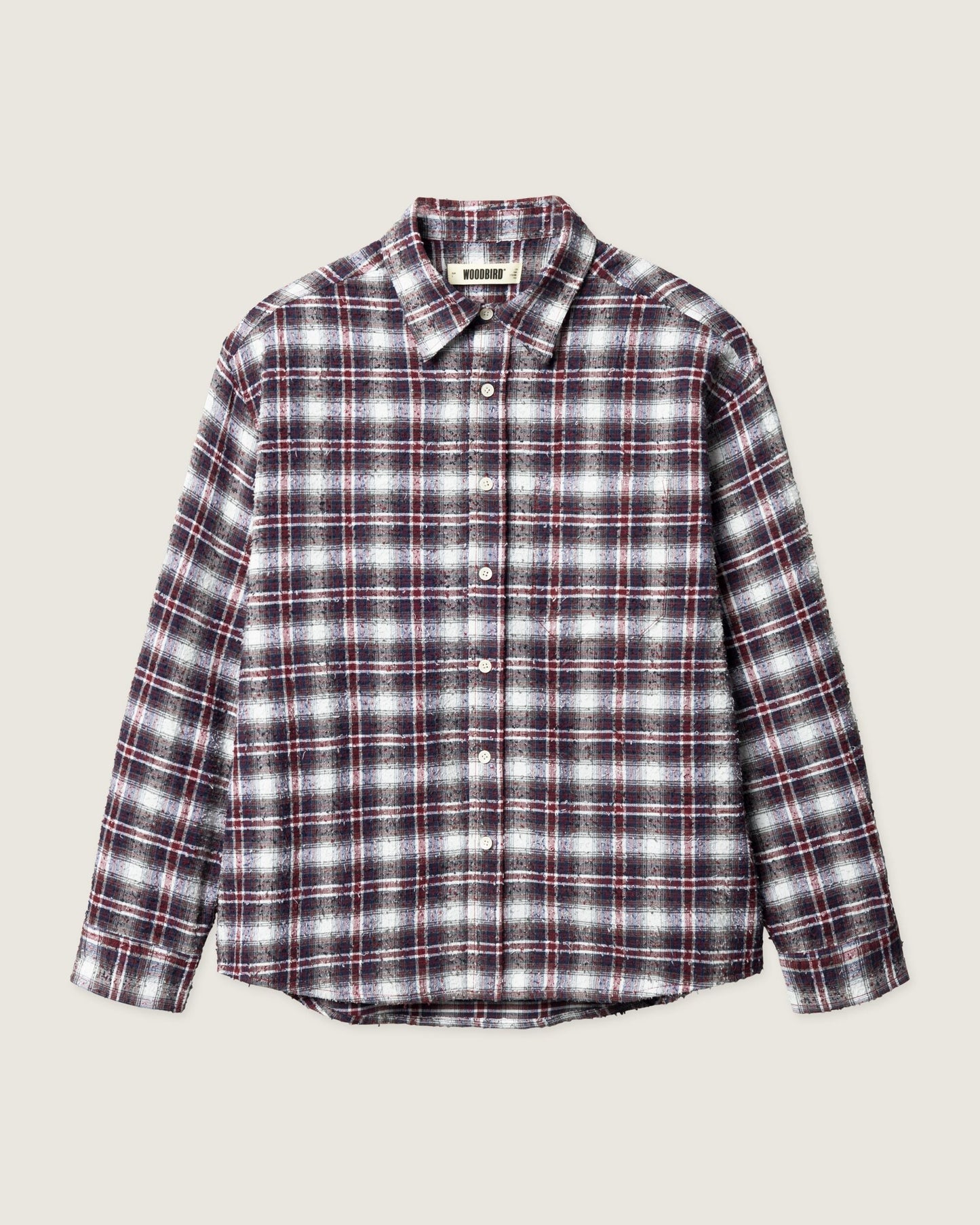 WBJong Em Check Shirt Red Check