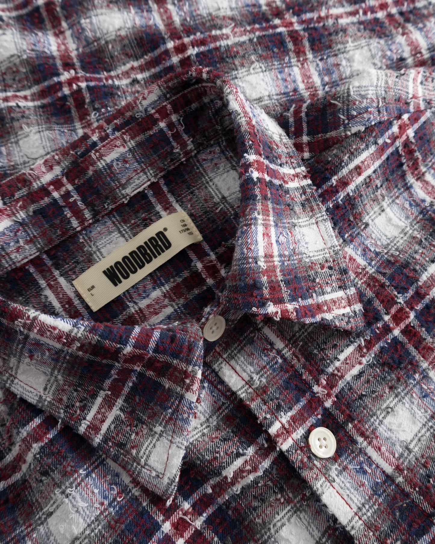 WBJong Em Check Shirt Red Check