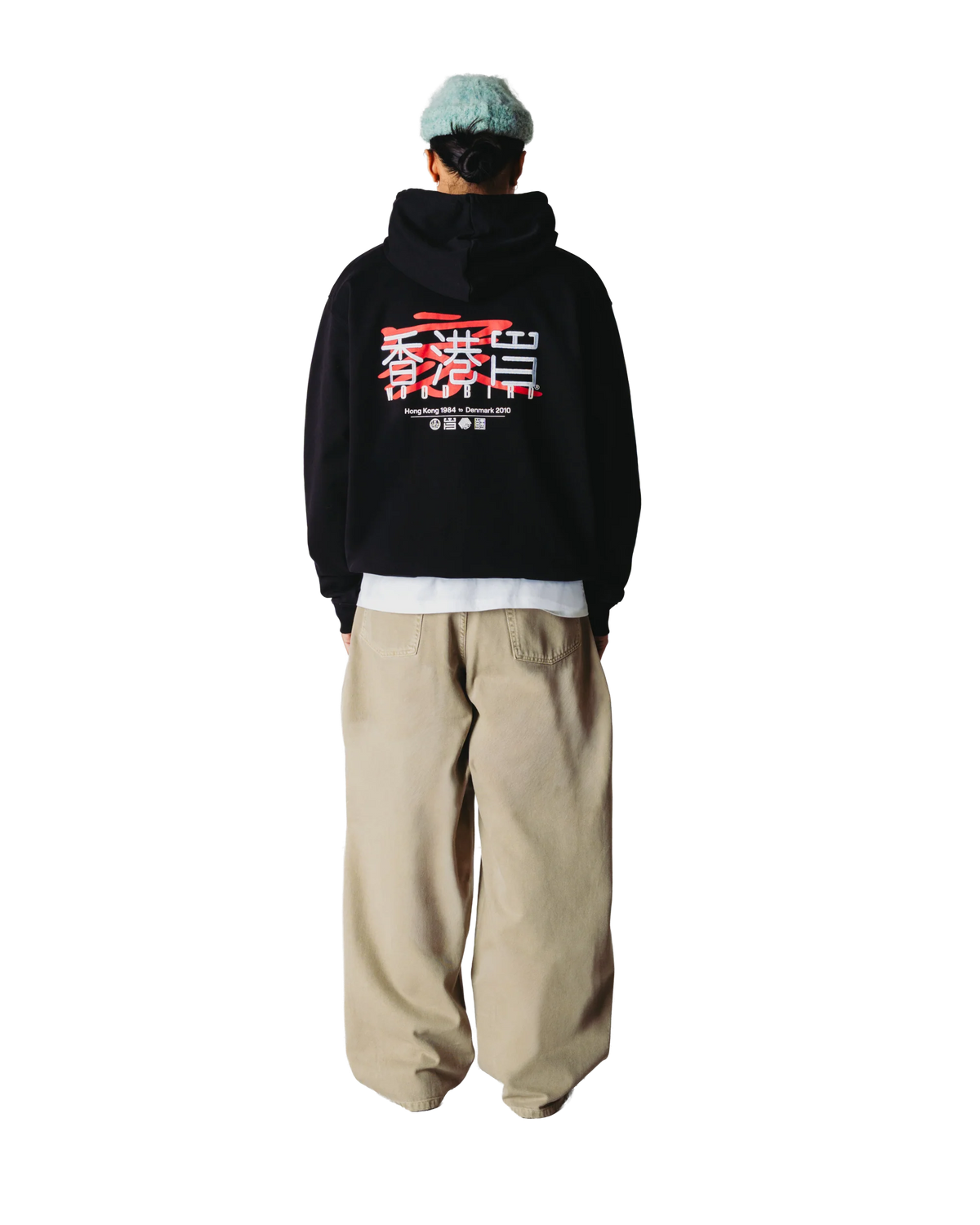 WBPacs HK Home Hoodie Black vista retro - Raf Sneakers Trieste