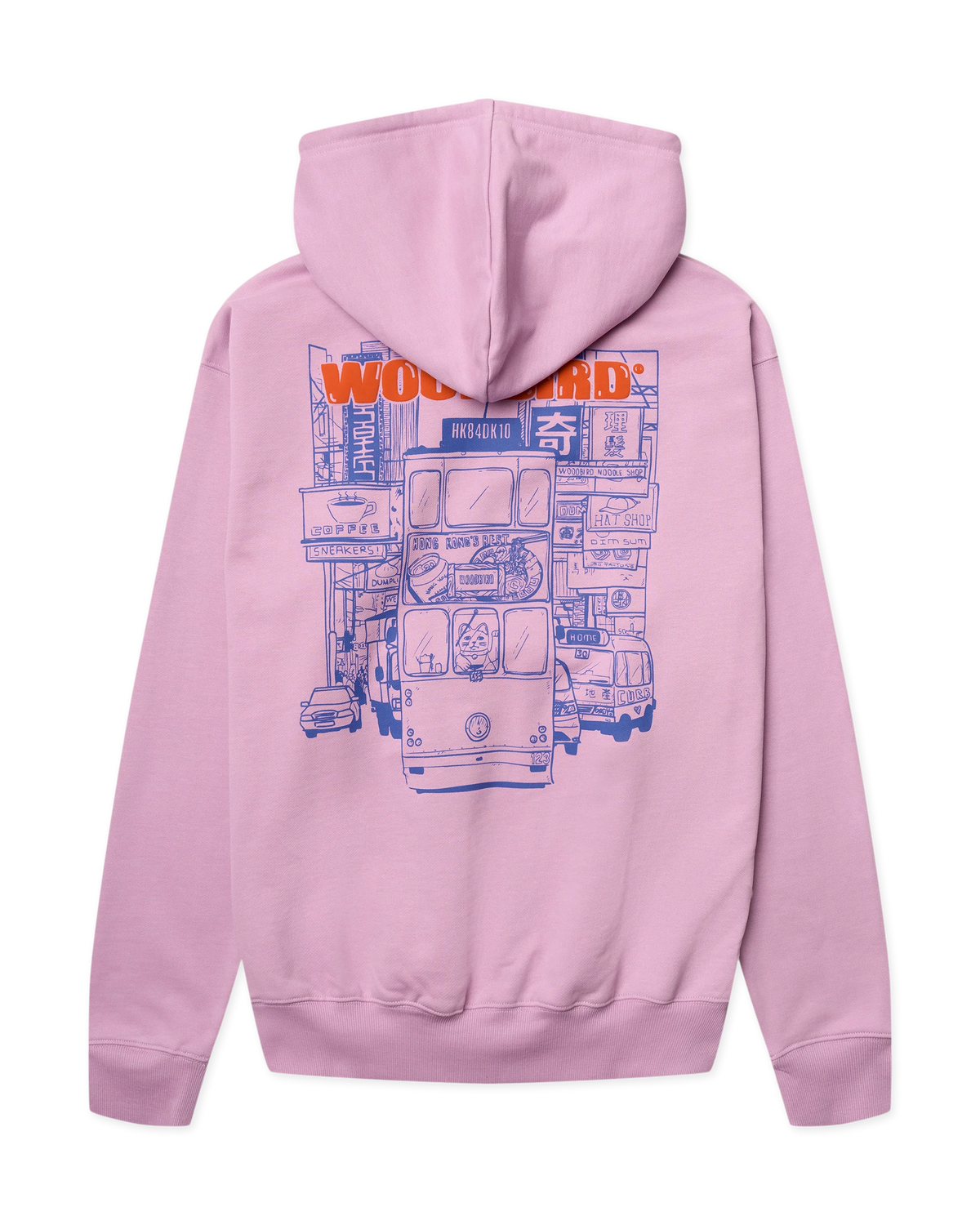 WBPacs Tram Hoodie Dusty Violet WoodBird - Raf Sneakers Trieste