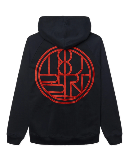 WBPaw Emblem Zip Hoodie Dark Navy WoodBird - Raf Sneakers Trieste