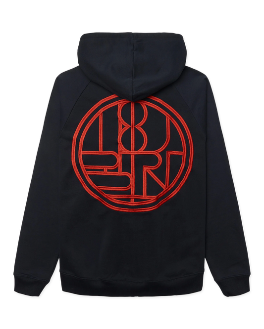 WBPaw Emblem Zip Hoodie Dark Navy WoodBird - Raf Sneakers Trieste