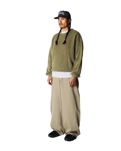 WBSake Washed Crew vista retro - Raf Sneakers Trieste
