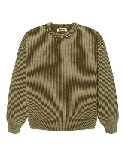 WBSake Washed Crew WoodBird FW26 - Raf Sneakers Trieste