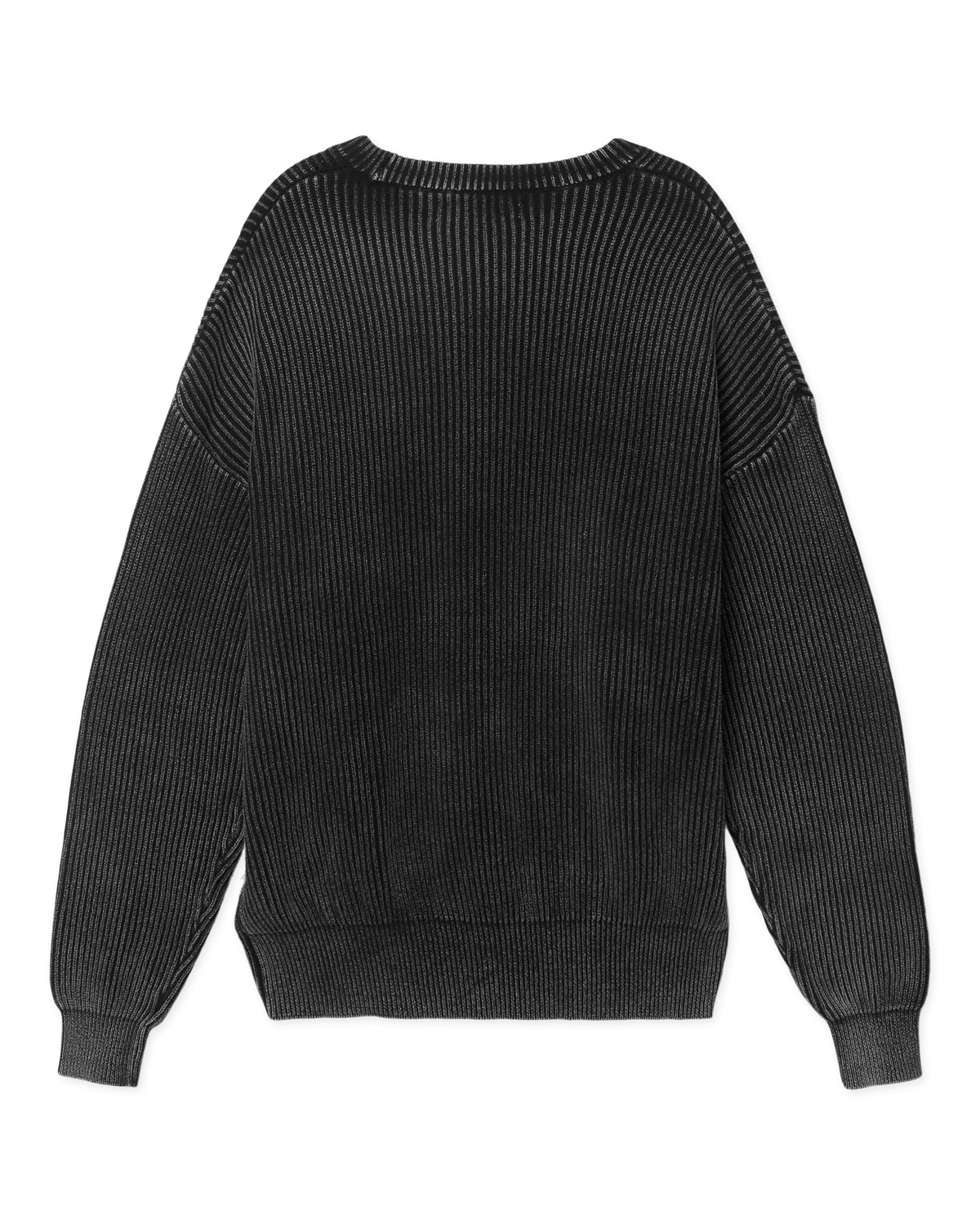 WBSake Washed Crew dettaglio maglia costine - Raf Sneakers Trieste