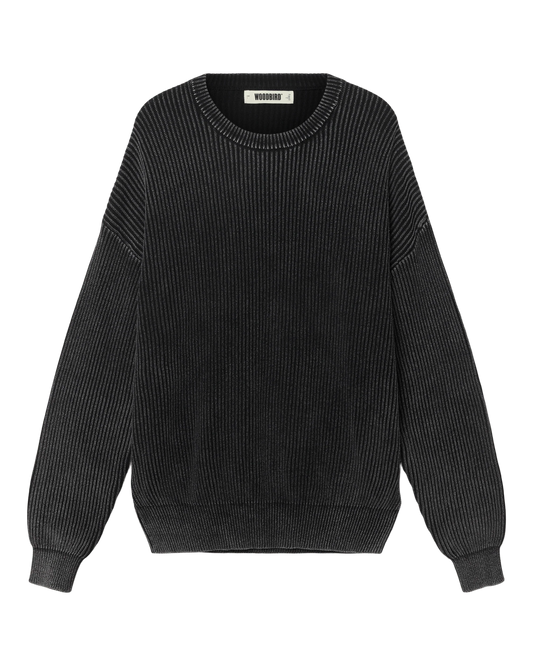 WBSake Washed Crew WoodBird FW26 - Raf Sneakers Trieste