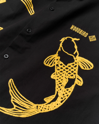 WoodBird WBWang Carp Shirt Black Vista Retro - Raf Sneakers Trieste