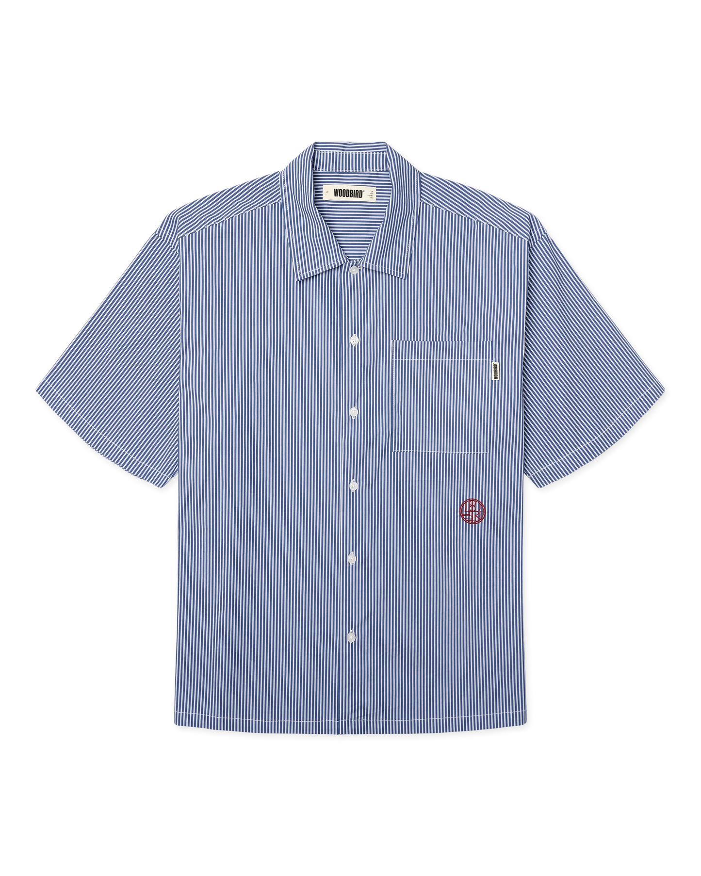 WBWang Stripe EMB Shirt
