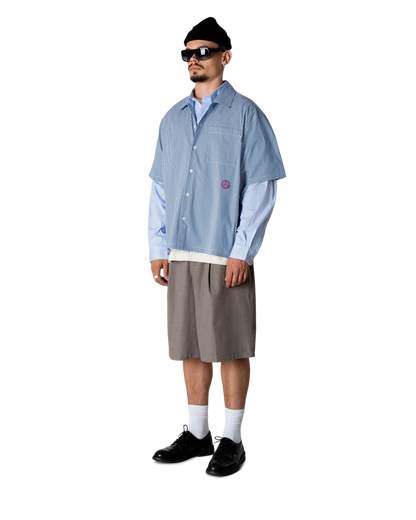 WoodBird WBWang Stripe EMB Shirt Dettaglio 1 - Raf Sneakers Trieste