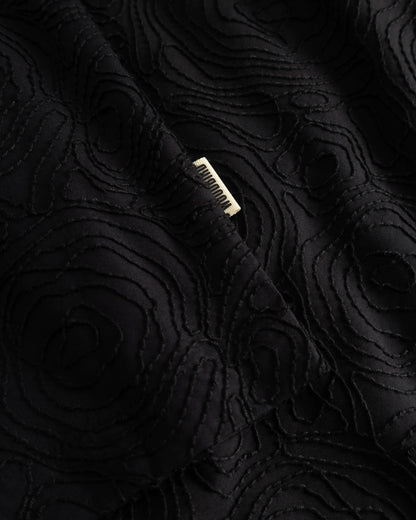 WoodBird WBWang Embroidery Shirt Black Vista Retro - Raf Sneakers Trieste