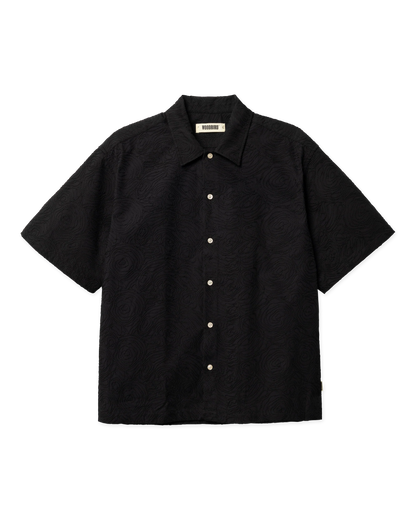 WoodBird WBWang Embroidery Shirt Black - Camicia con Ricamo | Raf Sneakers Trieste