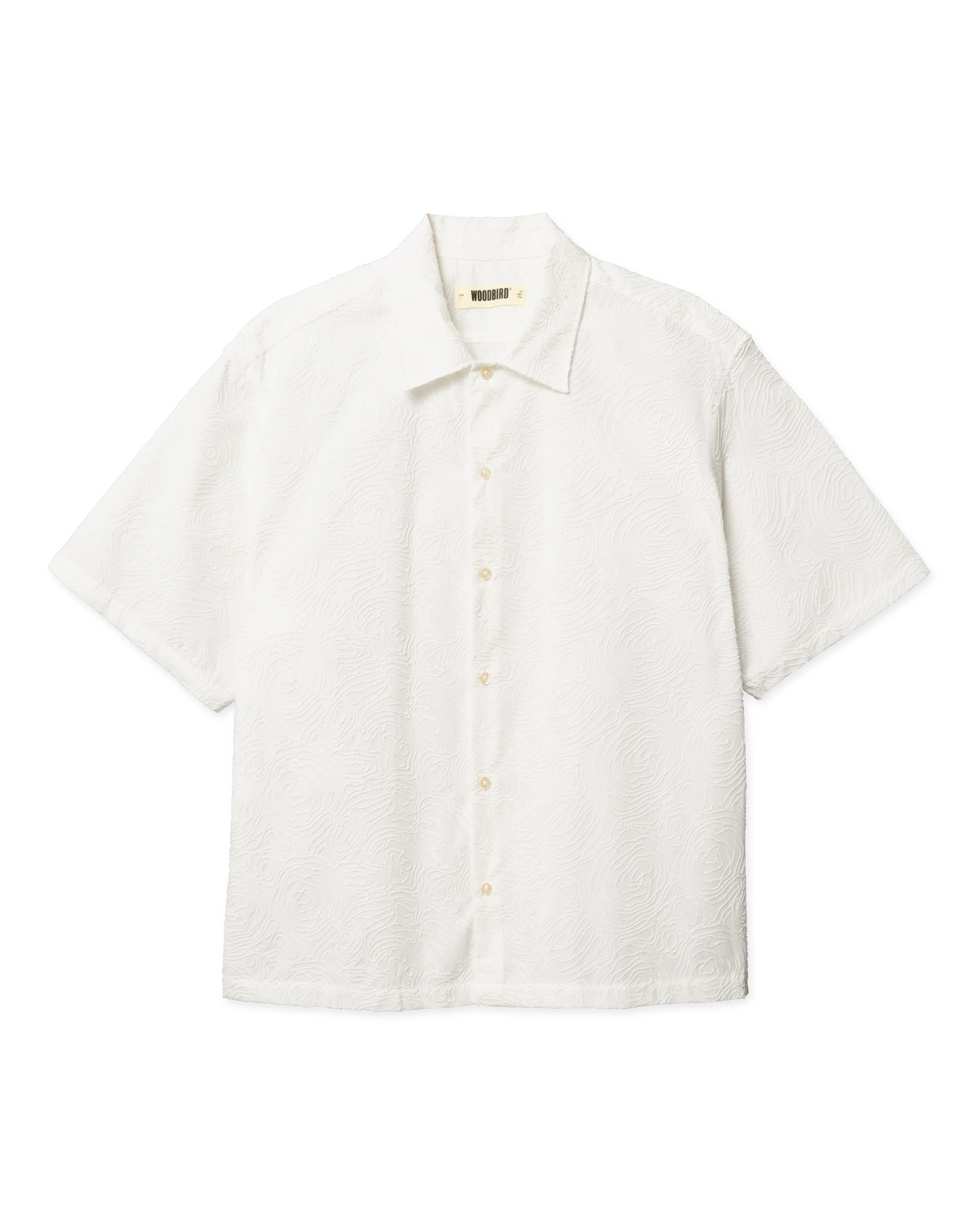 WBWang Embroidery Shirt White