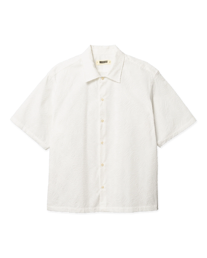 WoodBird WBWang Embroidery Shirt White - Camicia con Ricamo | Raf Sneakers Trieste