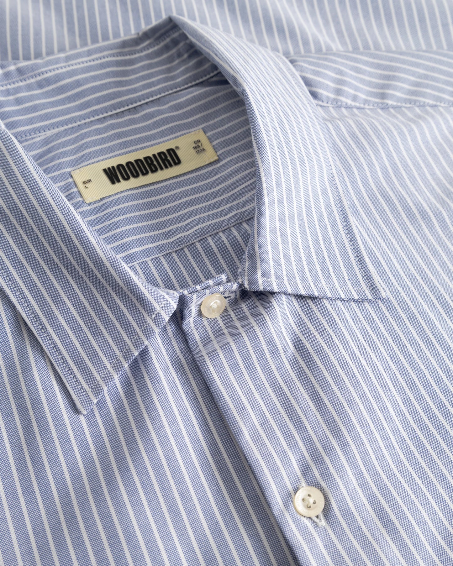 WBWang Ox Flower Shirt Light Blue