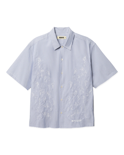 WoodBird WBWang Ox Flower Shirt Light Blue - Camicia Streetwear | Raf Sneakers Trieste