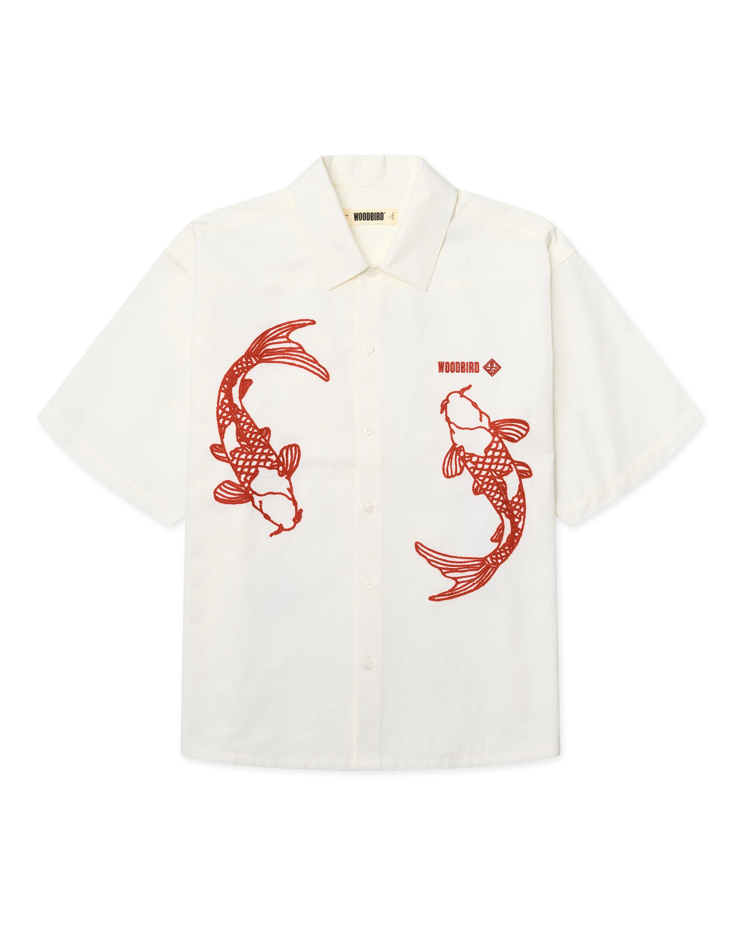 WBWang Carp Shirt Off White