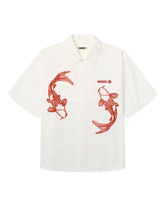 WBWang Carp Shirt Off White
