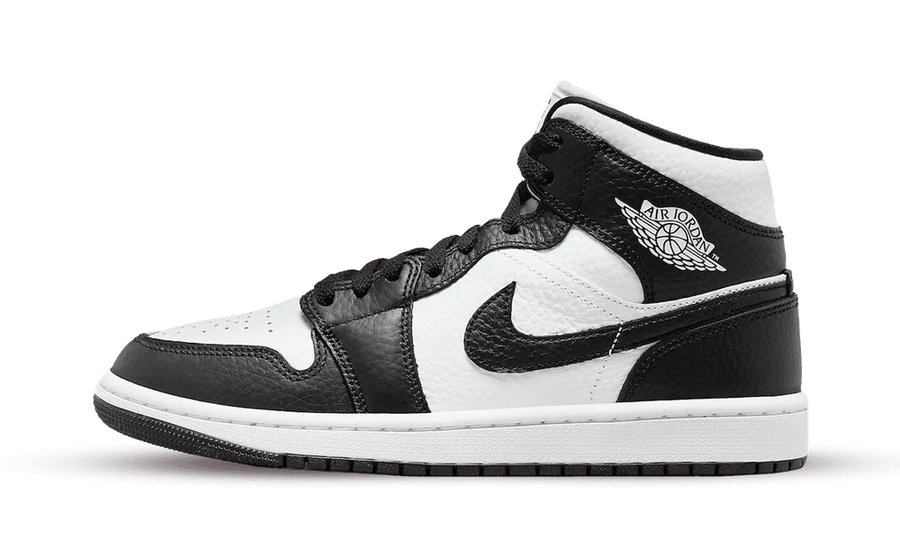 Jordan 1 Mid Black White Panda