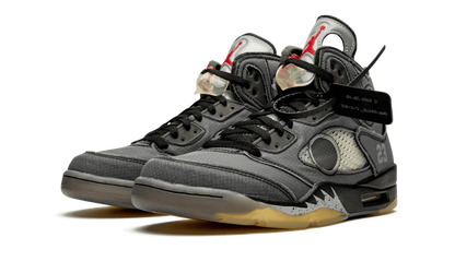 Air Jordan 5 Retro Off-White Black Virgil Abloh - Collab Off-White | Raf Sneakers Trieste