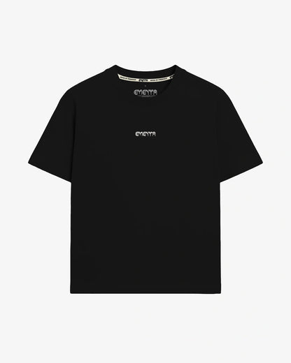 Ementa First Word T-Shirt Black - fronte