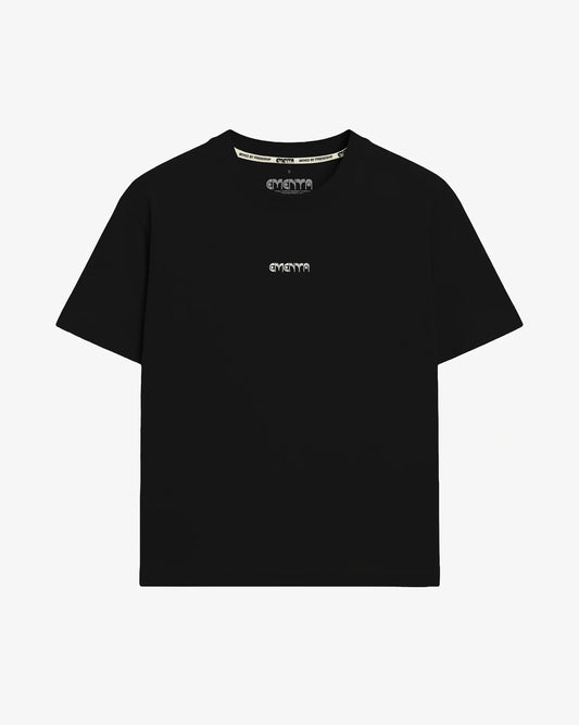 Ementa First Word T-Shirt Black - fronte