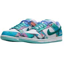 Nike SB Dunk Low Futura Laboratories Vista Laterale - Raf Sneakers Trieste