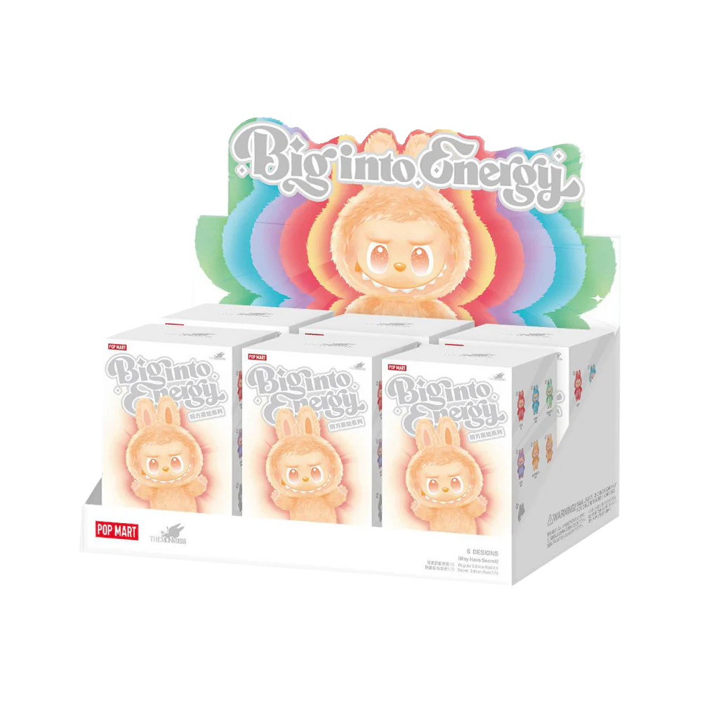Pop Mart Labubu The Monsters Big into Energy Series