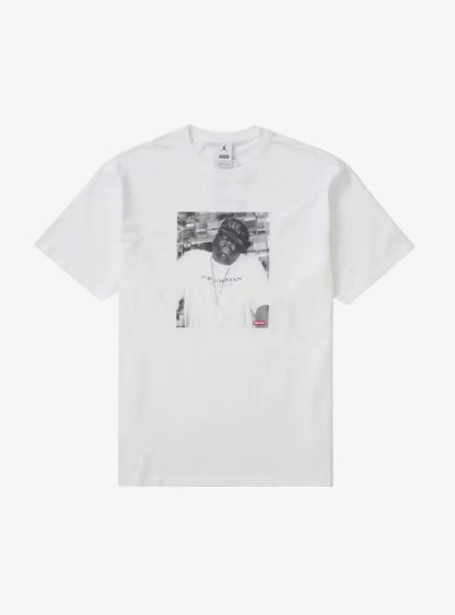 Supreme Jordan Biggie T-Shirt White - Collab Supreme x Jordan | Raf Sneakers Trieste