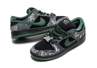 Nike SB Dunk Low There Skateboards Vista Laterale - Raf Sneakers Trieste