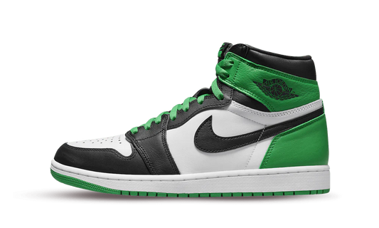 Jordan 1 High Black Lucky Green