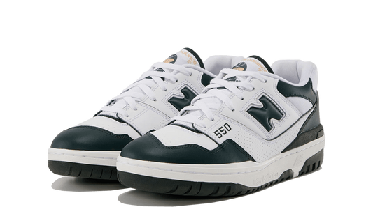 New Balance 550 White Dark Green