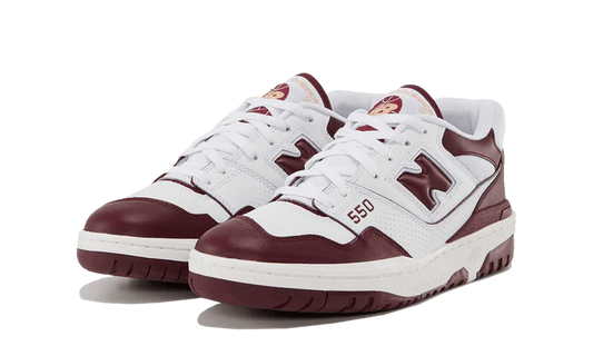 New Balance 550 White Burgundy