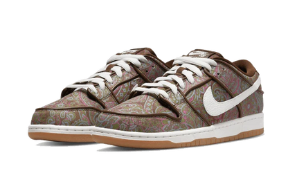Nike SB Dunk Low Paisley Brown Vista Laterale - Raf Sneakers Trieste