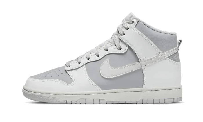 Dunk High Grey White