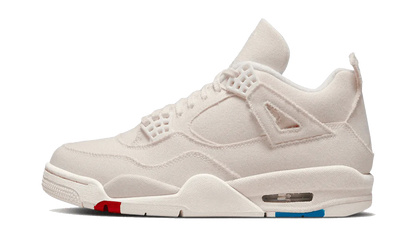 Air Jordan 4 White Canvas Vista Frontale - Raf Sneakers Trieste