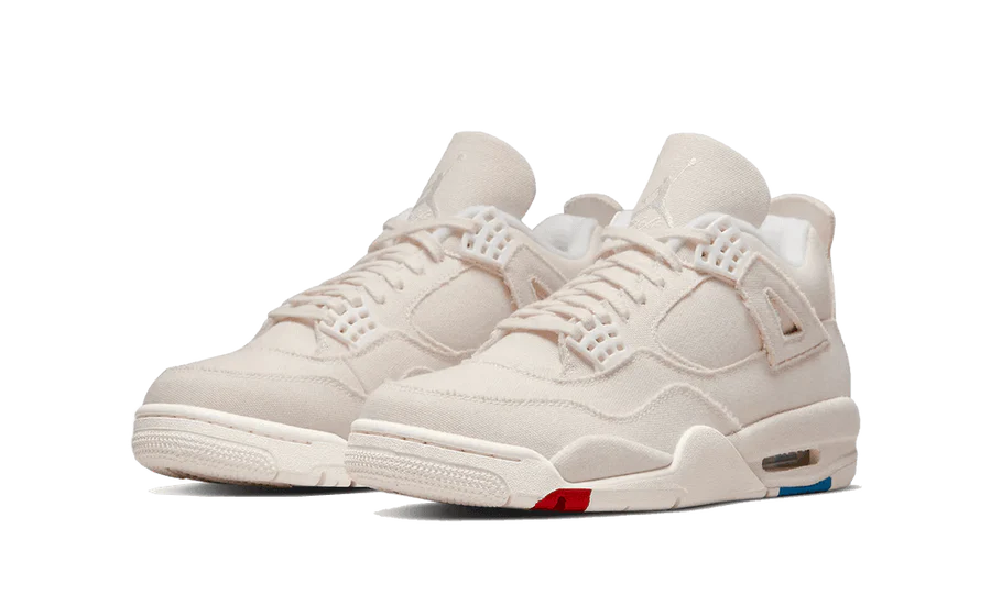 Jordan 4 White Canvas